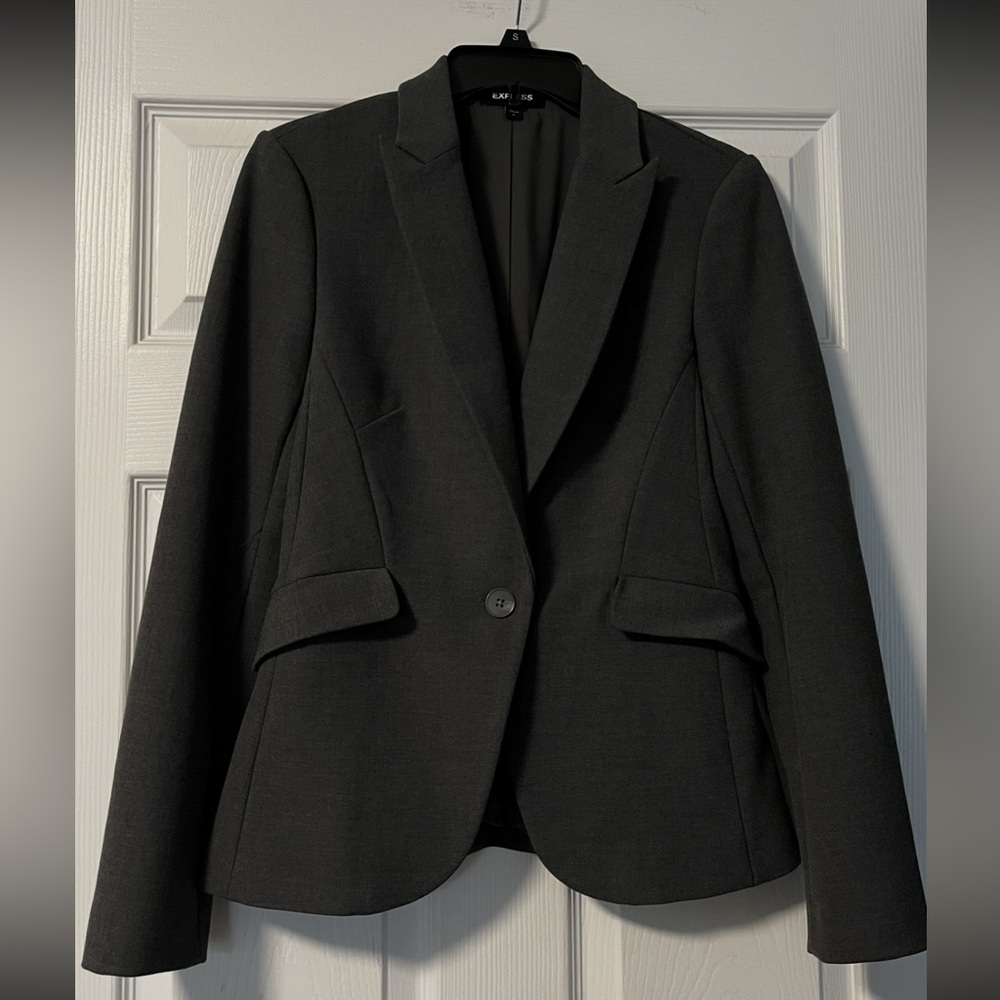 Express Charcoal Women's Blazer